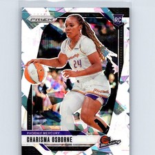 2024 Panini Prizm WNBA Charisma Osborne Rookie #65 Ice Prizms Phoenix Mercury