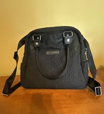 Petunia Pickle Bottom EUC Black Embossed Satc...