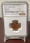 United States 2011 $10 American Gold Eagle 1/4 Ounce Coin NGC MS69  Slab.