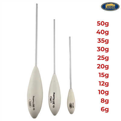 Lineaeffe Sbirolino Pose weiß floating schwimmend 6 50g Forelle Weitwurf