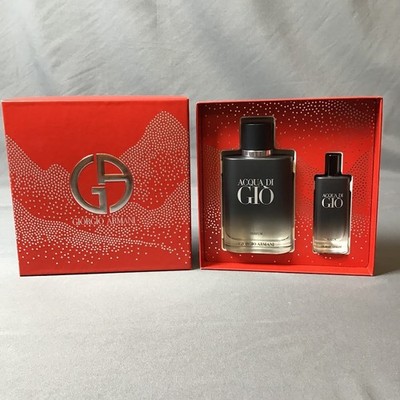 Giorgio Armani Acqua di Gio 2-Piece Gift Set-3.3oz EDP + .5 oz EDP