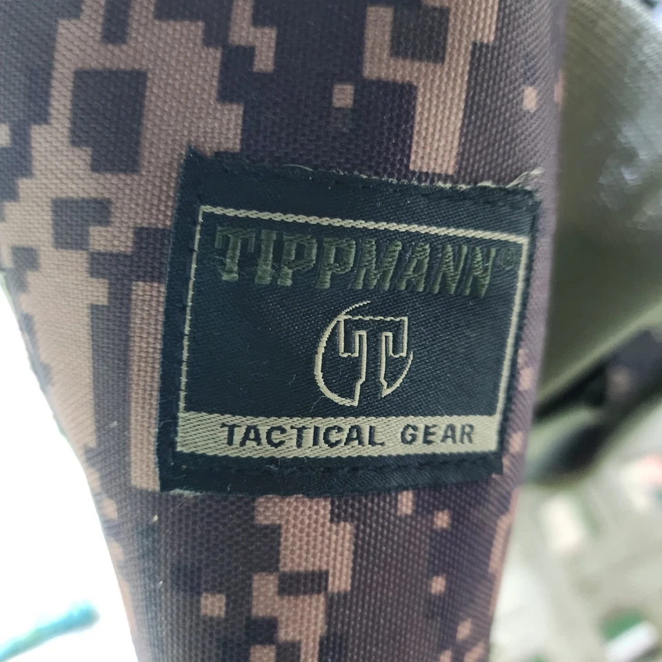 Cinturón táctico de paintball Tippmann 4 cápsulas de paintball soporte Digi camuflaje Foto 3 de 4