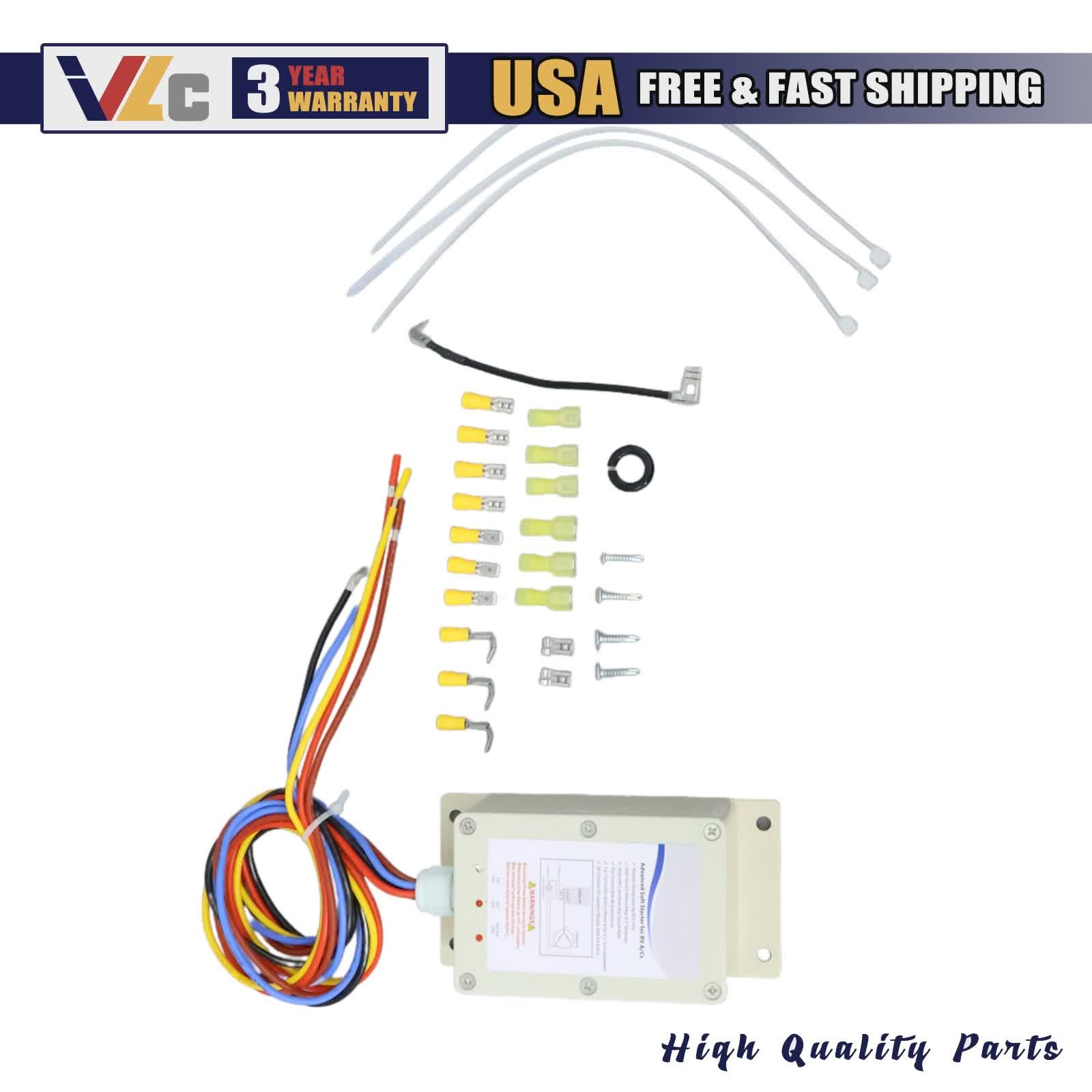Soft Start Kit Air Conditioner Setup RV A/C Starter Fits SSRV3T 110 Volts USA