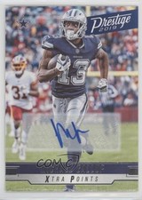 2019 Panini Prestige Xtra Points Signatures Michael Gallup #160 Auto 5ov