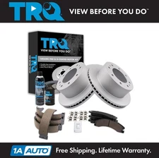 TRQ Rear Brake Pad & Rotor Kit Fits 2011-2019 Chevrolet 2011-2019 GMC