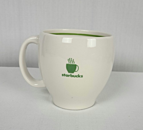 Starbucks 2003 Barista Abbey Kaffeebecher grün Dampfbecher Logo Tee 12 oz - Bild 7 von 11