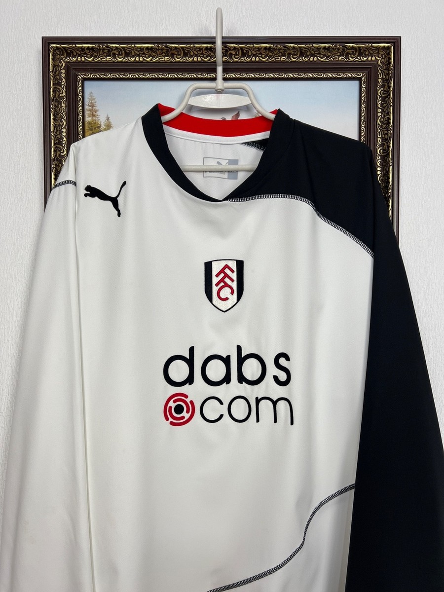 Fulham Home football shirt 2003 Long Sleeve Puma Jersey Mens