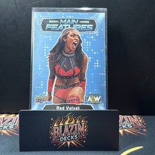2022 Upper Deck AEW Main Features #MF-37 Red Velvet
