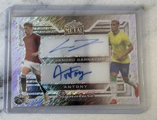 1/1 Garnacho Antony Dual Auto Leaf Metal Signature Series 🔥 Manchester United