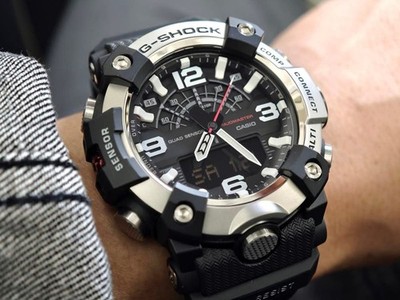 Casio G-Shock GGB100XM-1ADR Mudmaster Carbon Core Metal Bezel