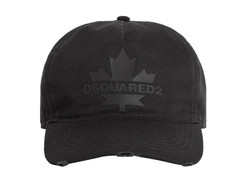 Dsquared2 Baseball Cap Black Leaf Baseball Ca...