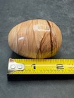 Polished Sand Stone Carved Egg Figurine — photo 2