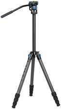 SIRUI ST124 VA5 Carbon Fiber Tripod with VA-5 Fluid Video Head 26.4lb Load