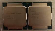 Pair Intel Xeon E5-2670 V3 2.30GHz 12-Core 30MB LGA2011-3 Server SR1XS 120W