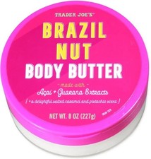 Trader Joe s Brazil Nut Body Butter Lotion Cream 8 oz TJ Limited Edition Tik Tok