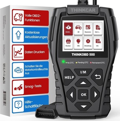 ThinkOBD500 Diagnosegerät Auto Mit Volle OBD2-Funktionen, Auto Diagnosegerät Für
