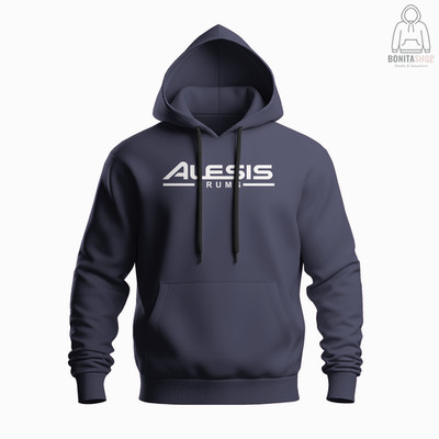 Alesis Drums Music Logo HOODIE Funny Made In USA Size S-3XL