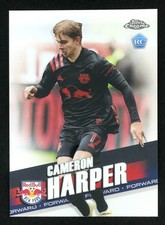 2022 Topps Chrome MLS Cameron Harper #7 Soccer Rookie New York Red Bulls RC