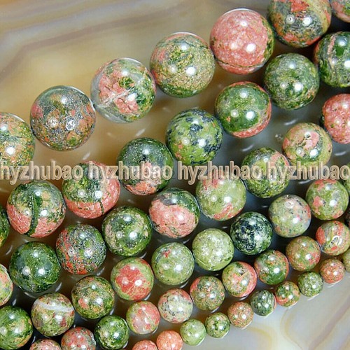 Wholesale 4/6/8/10/12/14mm Natural Mix Gemstones Smooth Round Loose Beads Strand - Picture 6 of 38