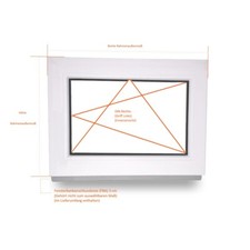 Fenster Kellerfenster Garagenfenster Kunststofffenster Golden Oak 2 Fach Neu Top