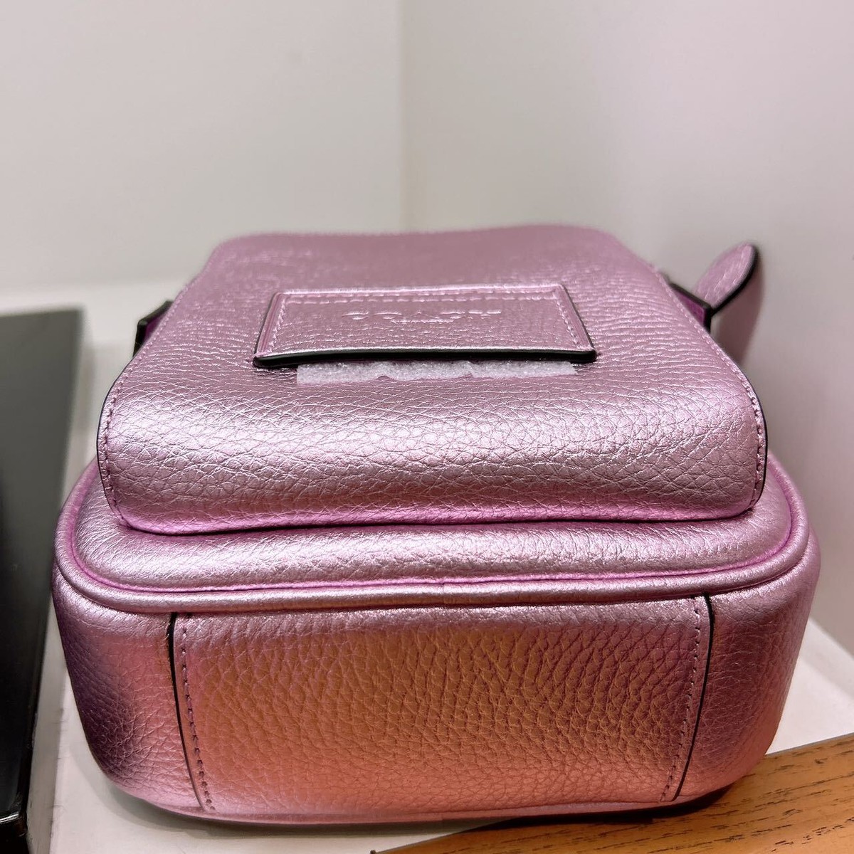 NWT Coach Track Pack 14 CP141 Metallic color | eBay