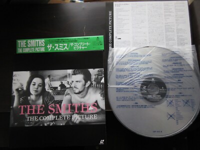Smiths Complete Picture Japan Laserdisc Top Green OBI Morrissey