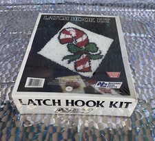 vintage latch hook kit national Yarncrafts