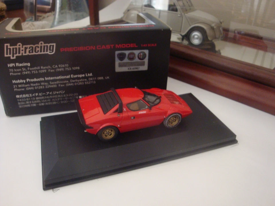 HPI. RACING- 9043 - LANCIA Stratos HF Stradale rouge - Photo 2/2