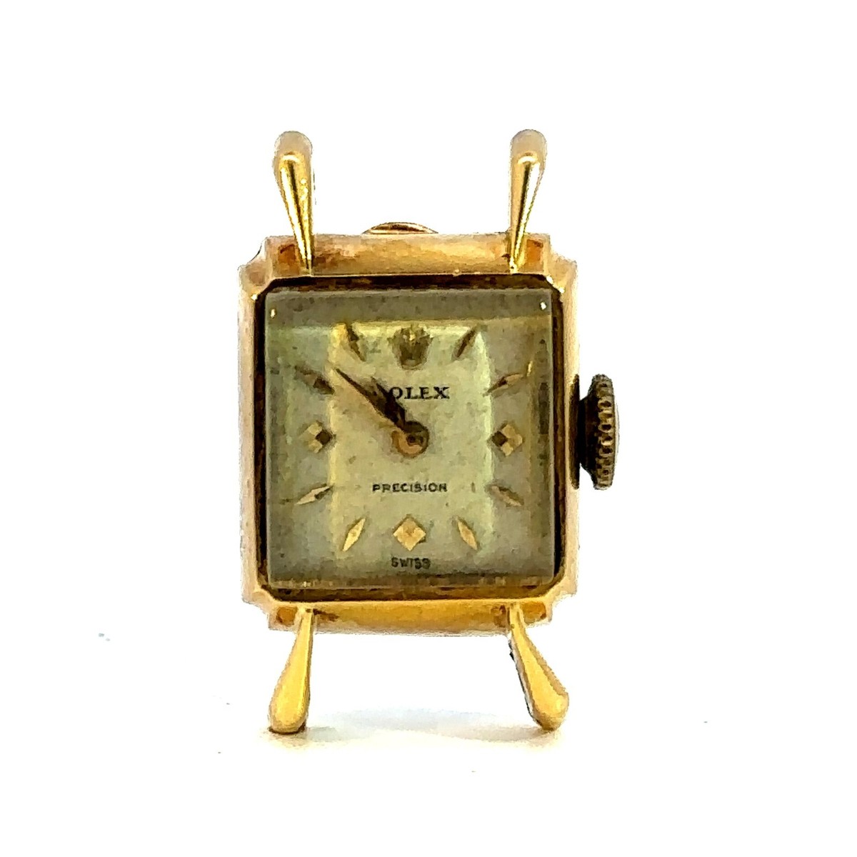 ロレックスROLEX ／レディース ウォッチ アンティーク18KWG 希少 ROLEX レディース アンティーク 18KWG ホワイトゴールド 金無垢 希少