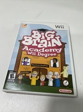Big Brain Academy Wii Degree (Wii) With Manual