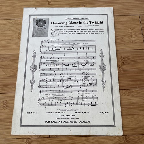 Vintage Sheet Music - Carry Me Back To Old Virginny - 1920 James A Bland - Picture 6 of 8