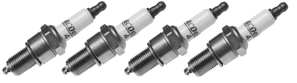 Juego de 4 bujías de platino genuinas GM ACDelco RAPIDFIRE #19 Foto 2 de 2