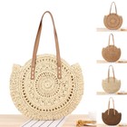 Schultertaschen aus Stroh