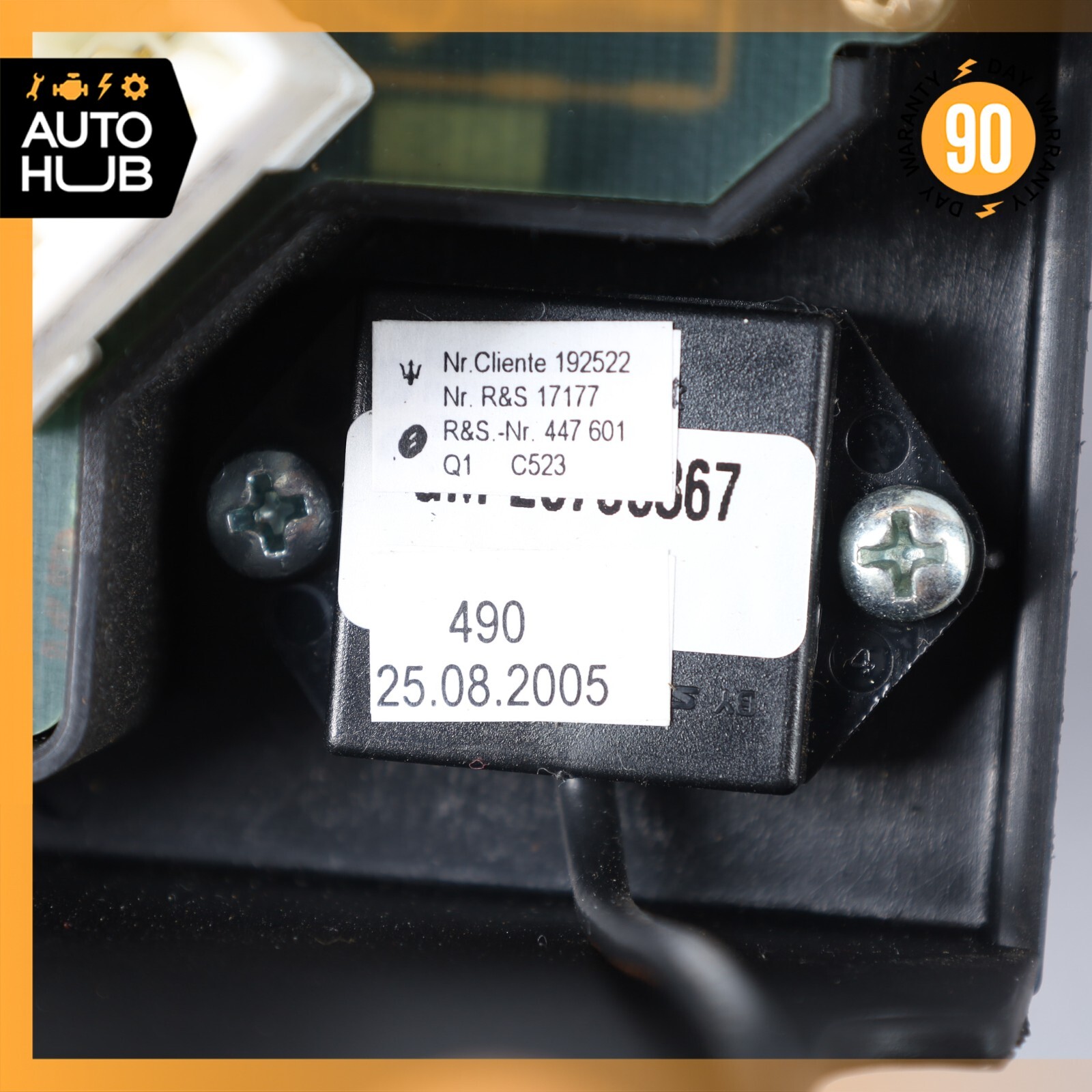 03-08 Maserati Quattroporte Dashboard Dash Control Switch Panel OEM