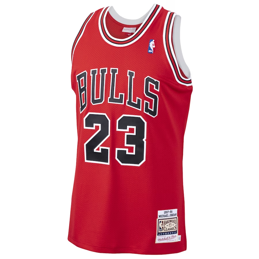 ウェア Chicago Bulls Basketball Jersey Jordan Chicago Bulls 97/98 - Michael Jordan - Basketball NBA - Red