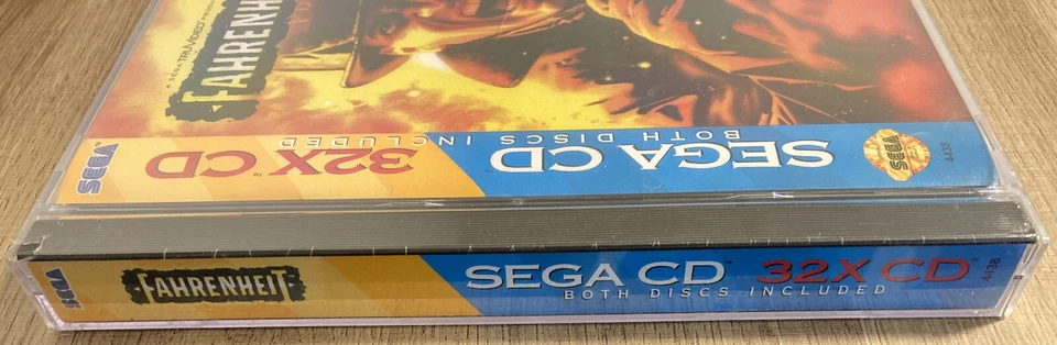 Fahrenheit (Sega CD / Sega 32X CD, 1995) brand-new, factory sealed, unopened - Image 3 of 4