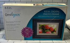 OmniTech 8.5 Inch Digital Photo Frame No Computer Required SD/USB 2000 Pic New