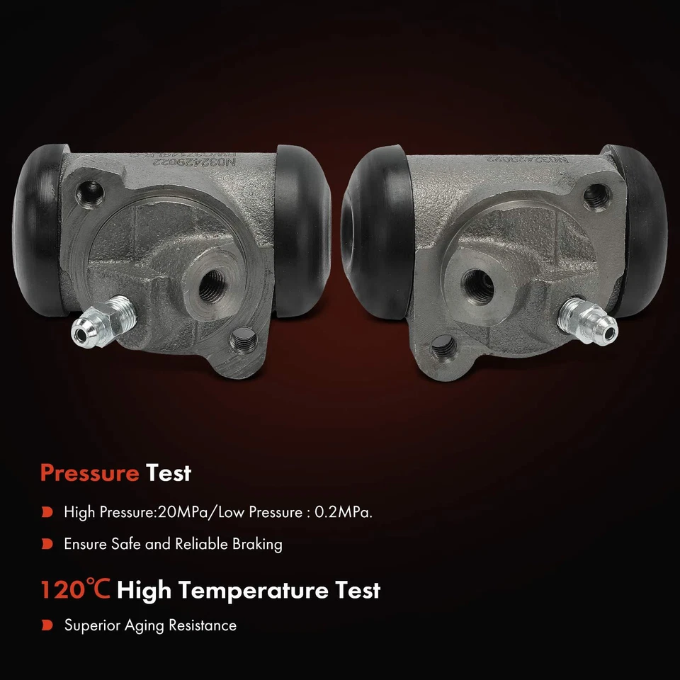 2Pcs Cilindro de Rueda de Freno de Tambor Lateral Delantero para Buick LeSabre 69-70 Familiar Wagon Foto 4 de 4