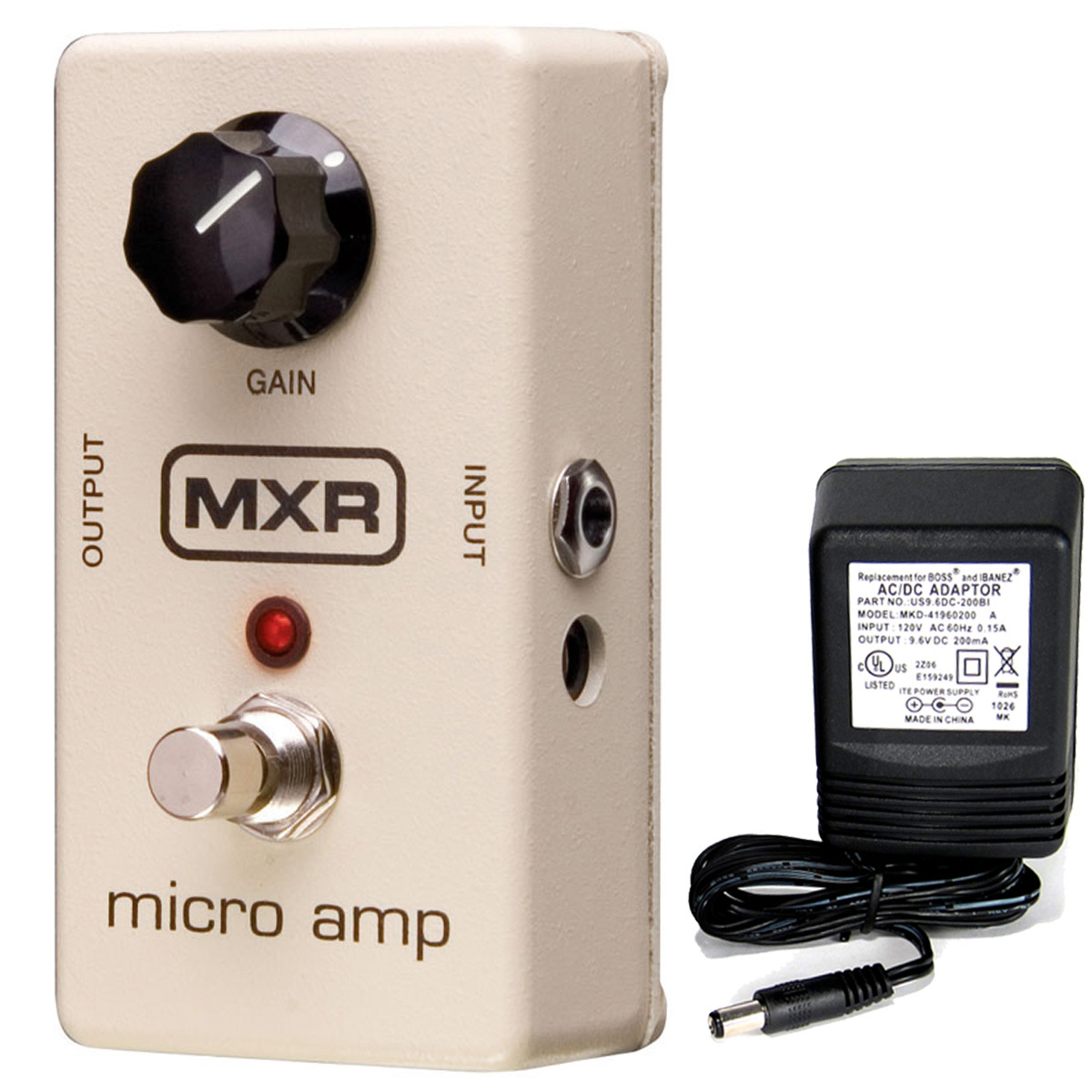 konikoni1960 MXR micro amp M133 MXR M-133 Micro Amp w/ 9v