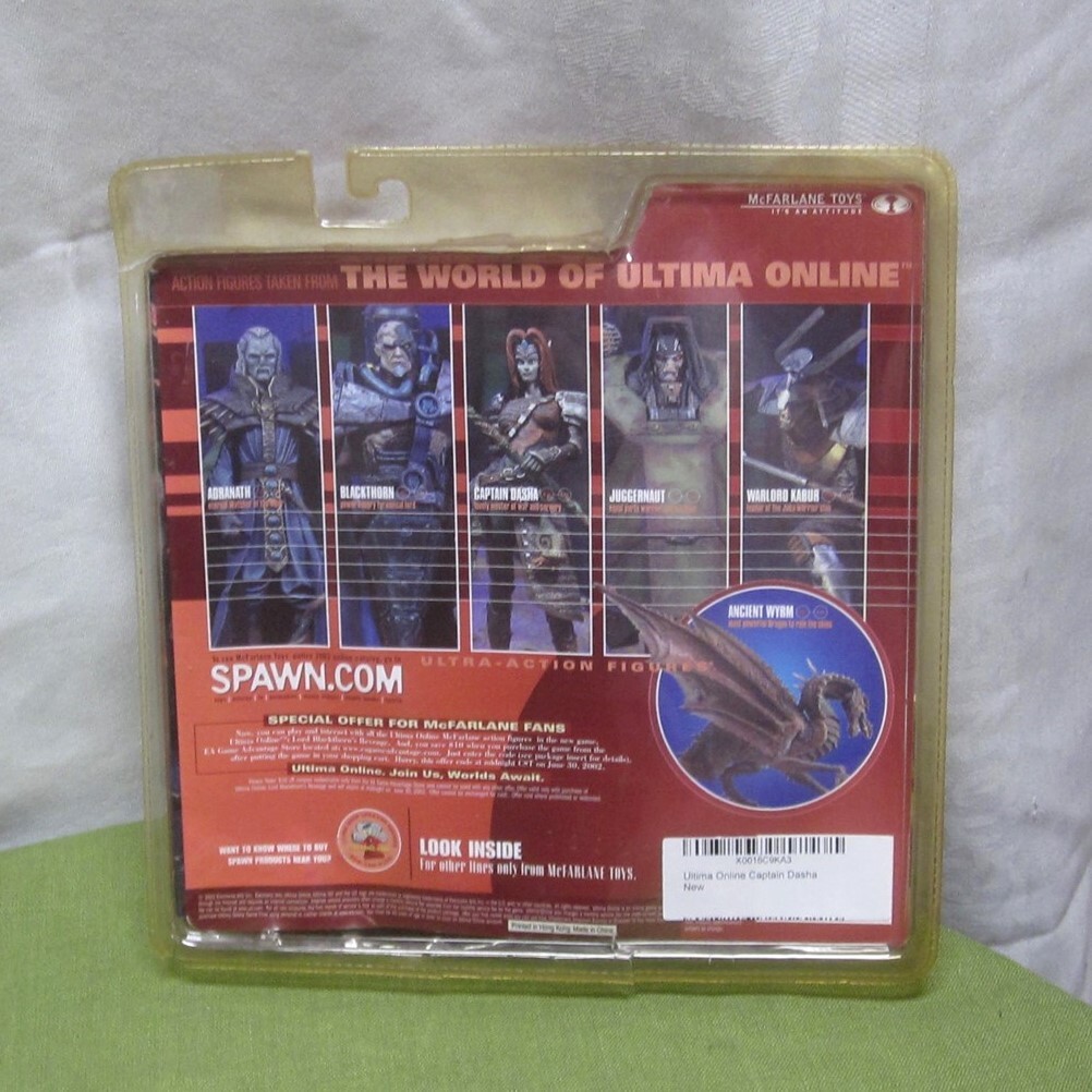 CAPTAIN DASHA Spawn 2002 World of Ultima Online action figure McFarlane