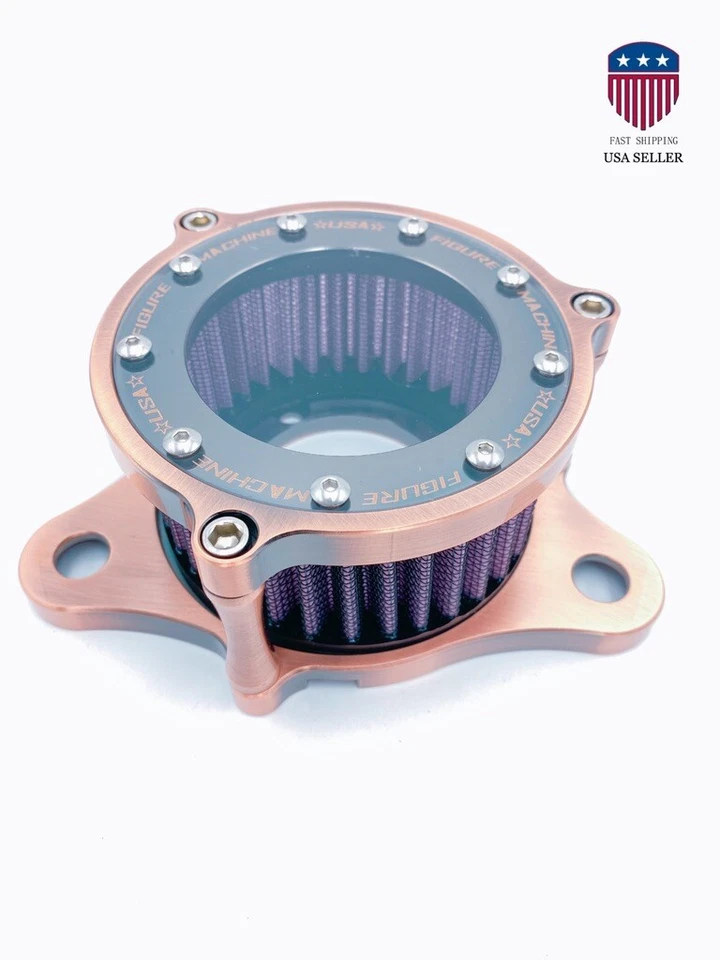 Sistema de filtro de admisión de filtro de aire Harley-Davidson Sportster XL 883 1200 2004-2016 Foto 3 de 4