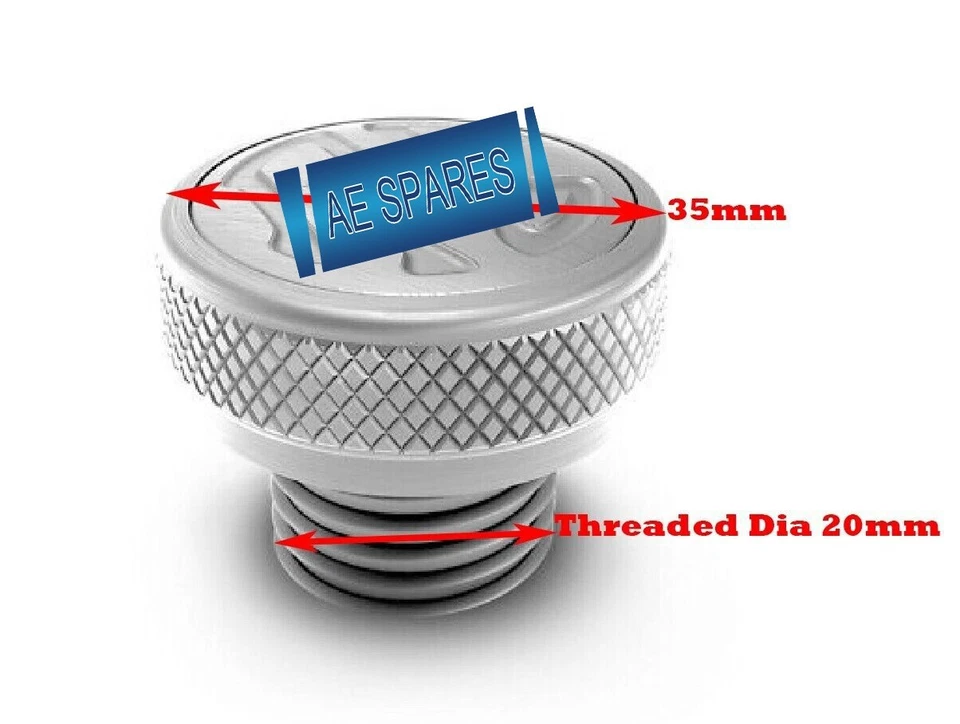 Per Royal Enfield Tappo Olio Trasparente Anodizzato Classico Testina Efi 500 Gt - Immagine 2 di 4