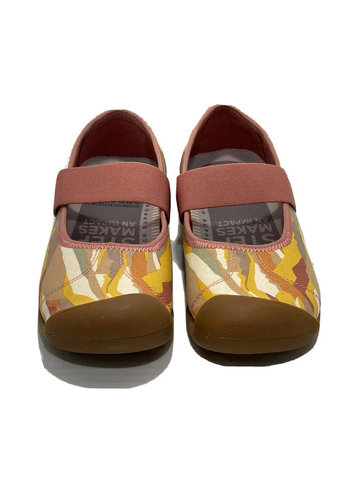 Zapatos sin cordones Keen para mujer Sienna MJ correa de lona multicolor 1025050 talla 6,5 nuevos Foto 2 de 4