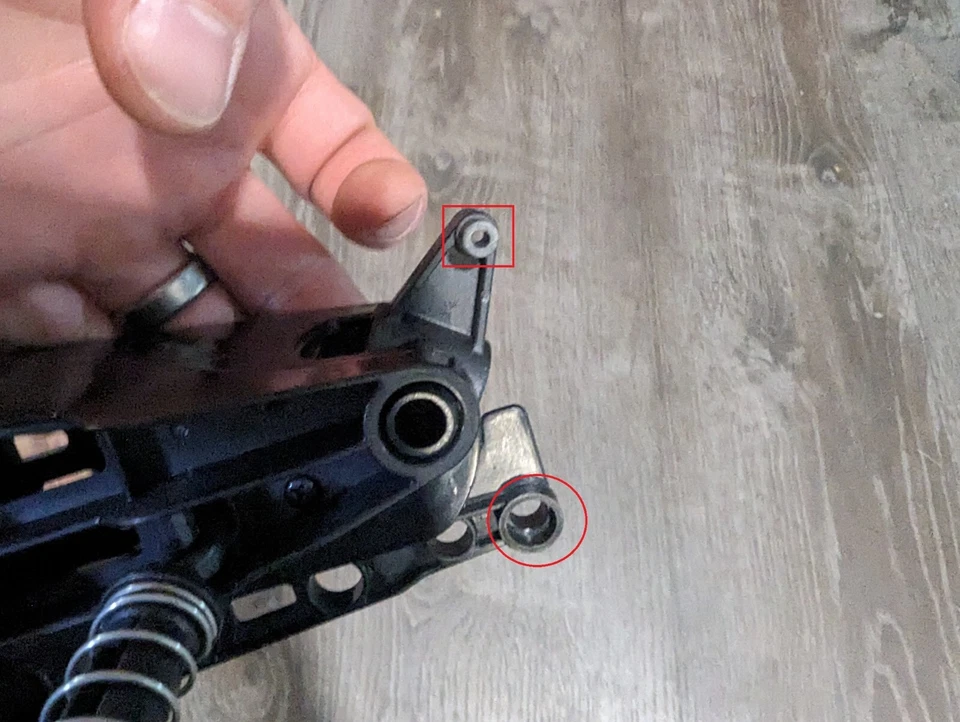 Repair Front Axle Spindle For Monster Jam Mega Grave Digger RC Truck- 3d printed - Image 3 of 4