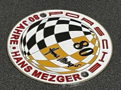 Porsche Hans Mezger 80Th Anniversary Vintage Grill Badge Car - Picture 3 of 5