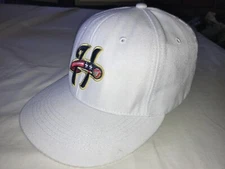 BIMM RIDDER MiLB HARRISBURG SENATORS Red White&Blue BASEBALL CAP Adjustable HAT