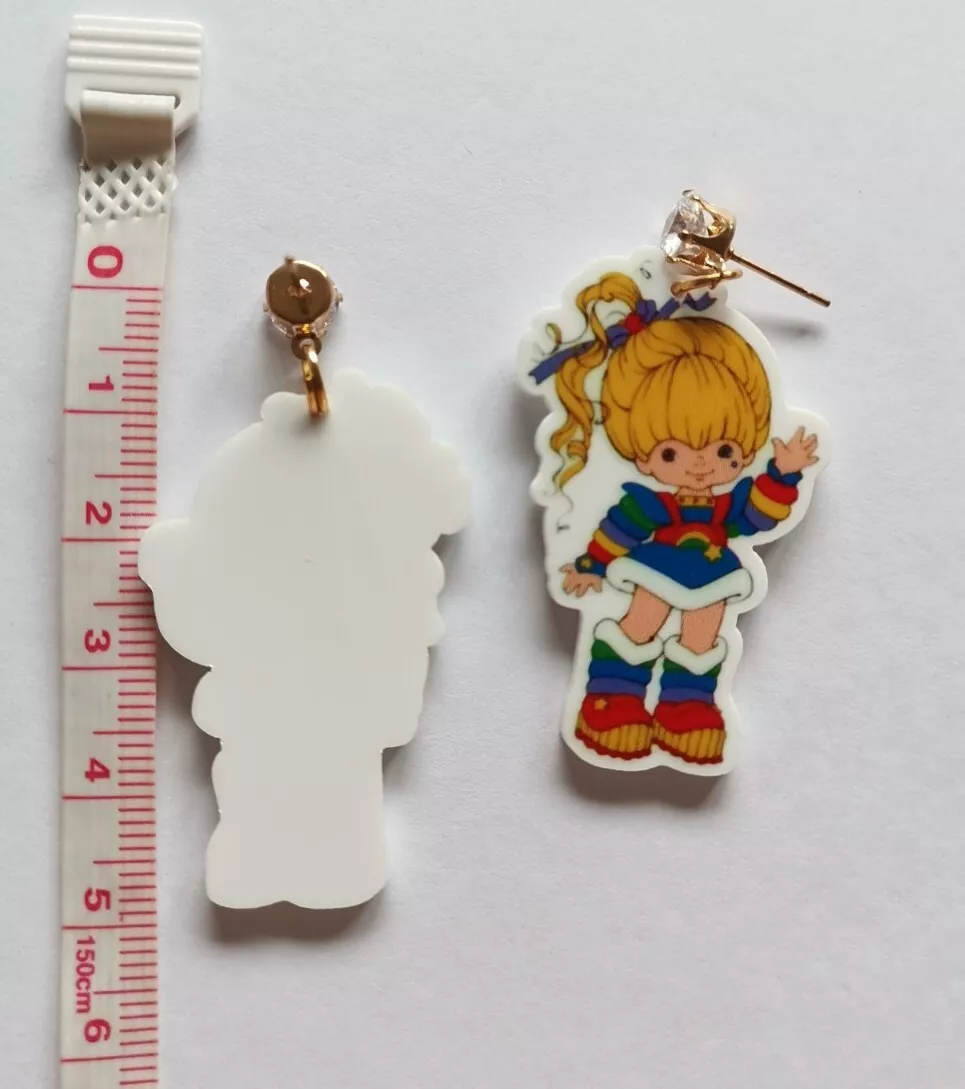 Rainbow brite earrings discount