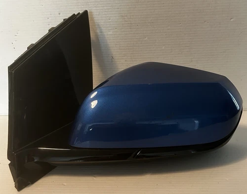 2016 - 2019 Chevrolet Volt Driver Left Blind Spot 6 Pin Blue Mirror OEM 0670