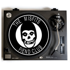 THE MISFITS Turntable Slipmat for Vinyl Records 12" DJ Slip Mat punk rock vinyls