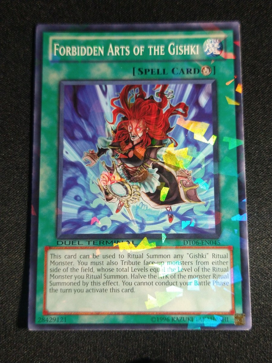 Yu-Gi-Oh! Forbidden Arts of the Gishki DT06-EN045 Common Duel Terminal 6 LP  | eBay